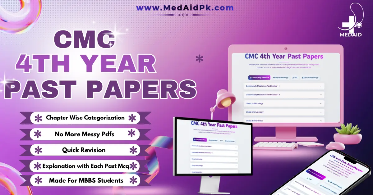 CMC 4TH  Year Past Papers